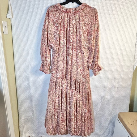 Free People Floral Pink Dress - Picture 4 of 14